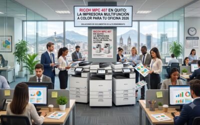 Ricoh MPC 407 en Quito: La Impresora Multifunción a Color para tu Oficina 2026