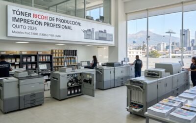 Tóner Ricoh de Producción (ProC 5100S, 5300S, 7100S, 7200) en Quito: Impresión Profesional 2026