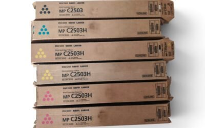Tóner Ricoh MP C2503 y C2503H en Quito: Guía, Colores y Compatibilidad 2026