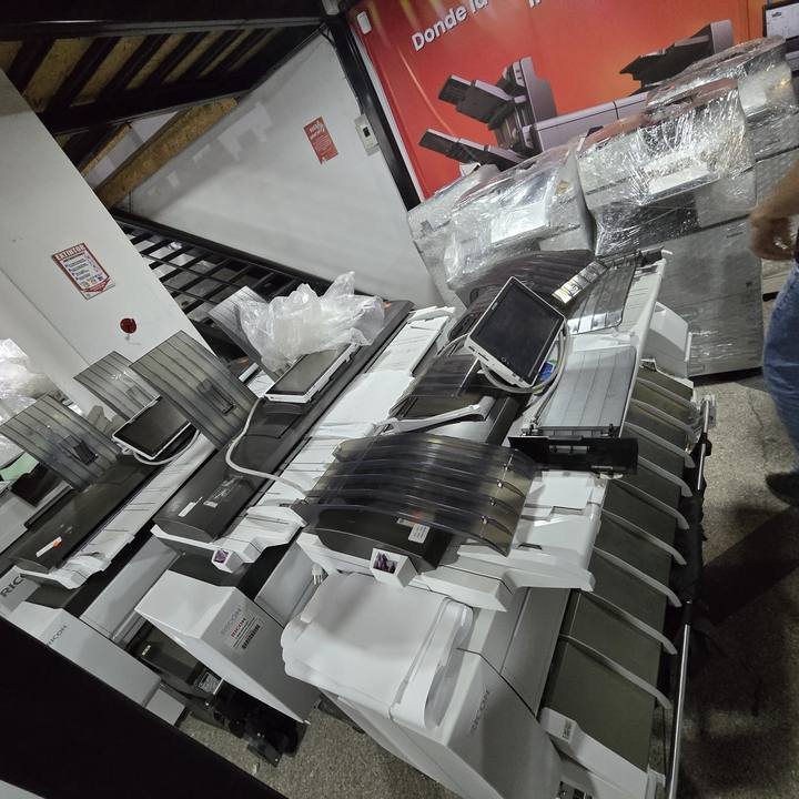 Showroom de impresoras Ricoh en Quito