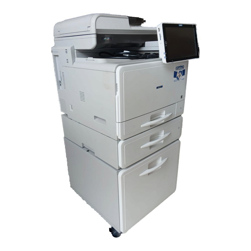 Ricoh MP C307 sobre fondo blanco - EP Solutions Quito Ecuador